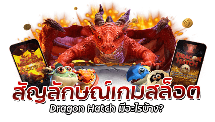 Dragon Hatch ภายในตัวเกมมีตราสัญลักษณ์ในรูปแบบ วงล้อ 5 ช่อง 5 แถว
